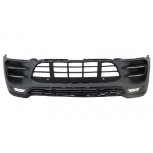 Frontstoßstange  für Porsche Macan 14-07.18 Turbo Look Gitter Nebelscheinwerfer-image-6022021