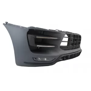 Frontstoßstange  für Porsche Macan 14-07.18 Turbo Look Gitter Nebelscheinwerfer-image-6022024