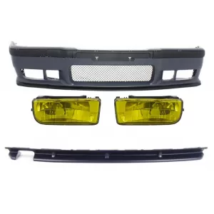 image-69-Body Kit prikladan za BMW 3er E36 (1992-1997) M3 Dizjan sa žutim svjetlima za maglu