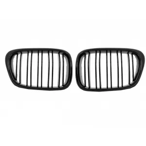 Bodykit für BMW E39 5er 97-03 Stoßstangengitter Klavierschwarz M5 Look-image-6019364