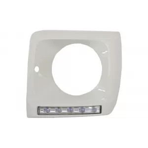 Фарове Черен Bi-Xenon Look with Covers white LED DRL подходящи за Mercedes G-Class W463 (1989-2012) G65 Дизайн-image-6019961
