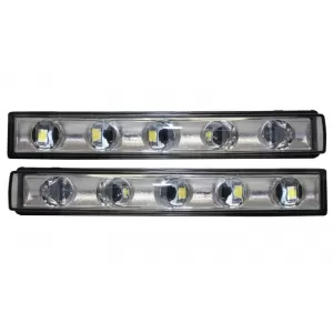 Фарове Черен Bi-Xenon Look with Covers white LED DRL подходящи за Mercedes G-Class W463 (1989-2012) G65 Дизайн-image-6019964
