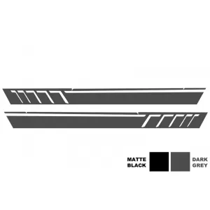Side Decals Sticker Vinyl Dark Grey suitable for Mercedes G-class W463 (1989-2017)