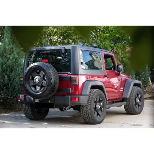 Full LED Feux arrières adapté pour JEEP Wrangler Rubicon JK 2007-2017-image-6073460