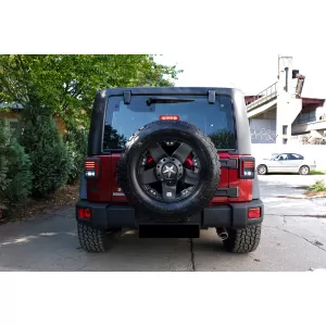 Full LED Feux arrières adapté pour JEEP Wrangler Rubicon JK 2007-2017-image-6073463