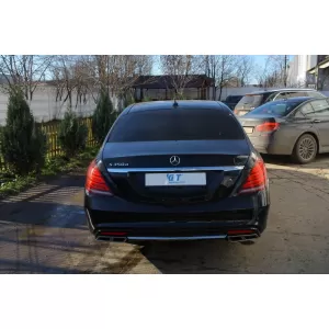 Hátsó lökhárító diffúzor Mercedes S-osztály W222 (2013-up) AMG S63 Design-image-6022302
