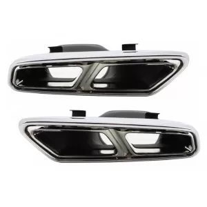 Bodykit für Mercedes W212 E-Klasse Facelift 2013–2016 E63 Design Schalldämpferspitzen-image-6020505