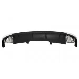 Rear Bumper Valance Diffuser Exhaust Tips suitable for Audi A4 B9 8W (2016-2018) Sedan Avant RS4 Design