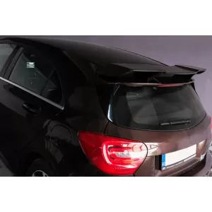 Roof Boot Lid Spoiler suitable for Mercedes A-Class W176 (2012-2018) A45 Design Piano Black