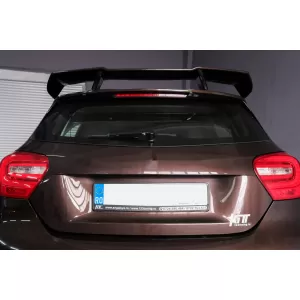 Roof Boot Lid Spoiler suitable for Mercedes A-Class W176 (2012-2018) A45 Design Piano Black