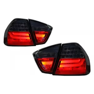 Heckstoßstange für BMW 3er E90 05–08 LED-Rücklichter M3-Look-image-6021343