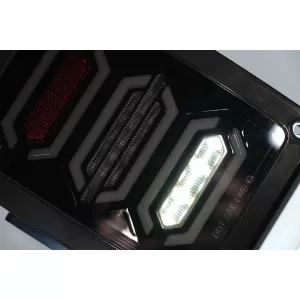 Stopuri Full LED compatibil cu Jeep Wrangler JK (2007-2017) Fumuriu-image-6022617