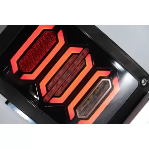 Stopuri Full LED compatibil cu Jeep Wrangler JK (2007-2017) Fumuriu-image-6022622