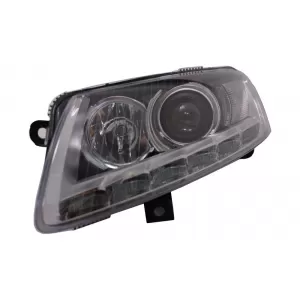 Xenon Headlights LED DRL suitable for Audi A6 C6 4F (04.2004-2008) Chrome Without AFS