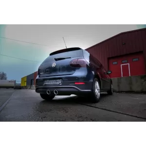 Prelungire Bara Spate compatibil cu VW Golf 5 V (2003-2007) R32 Look cu Sistem de evacuare-image-6081560