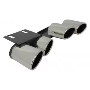 Ornamente Evacuare compatibil cu Audi A3 (2012-2017) S3 Quad Design-image-6024095