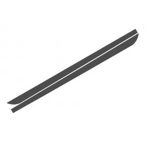 image-29-Seitenaufkleber übertragbarer Vinyl-Aufkleber für BMW 5er F10 F11 11–17 Dunkelgrau