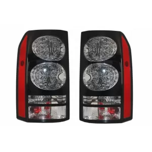 image-30-LED stražnja svjetla prikladna za Land Rover Discovery III 3 & IV 4 (2004-2016) Crna pretvorba u izgled Facelift