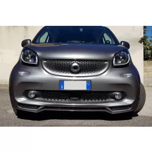 Front Bumper Spoiler Lip Extension for Smart ForTwo 453 (2014-2019)