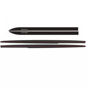 Pachet Exterior M-Performance compatibil cu BMW F30 2011-up cu Aripi Laterale-image-6022795