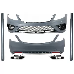 image-35-Body Kit prikladan za MERCEDES W222 S-Class (2013-06.2017) Duga verzija s vrhovima ispušnog lonca S65 Chrome Special Edition