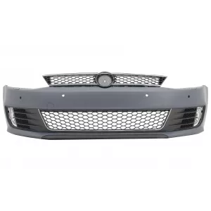 image-36-Stoßstange für VW Jetta Mk6 VI 2011-2014 Kühlergrill Nebelscheinwerfer GLI GTI Look