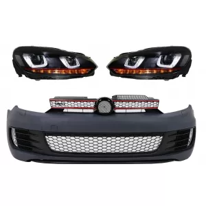 image-37-Stoßstange für VW Golf VI 6 08-13 Scheinwerfer LED Dynamisches GTI Look