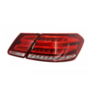 Bara Spate cu Stopuri LED compatibil cu Mercedes E-Class W212 (2009-2012) Facelift E63 Design-image-6023441