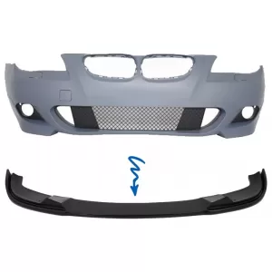 image-17-Első lökhárító spoiler toldat BMW 5-ös E60/E61 M-Technik (2004-2011) HM Style