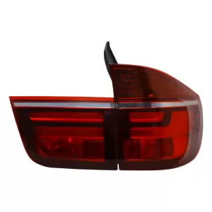 LED Taillights suitable for BMW X5 E70 (2007-2010) Light Bar LCI Facelift Design