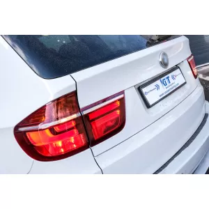 LED Taillights suitable for BMW X5 E70 (2007-2010) Light Bar LCI Facelift Design