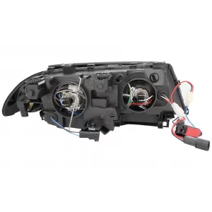 Scheinwerfer LED Angel Eyes für BMW E46 Limousine Touring 1998-2001 Schwarz-image-6045113