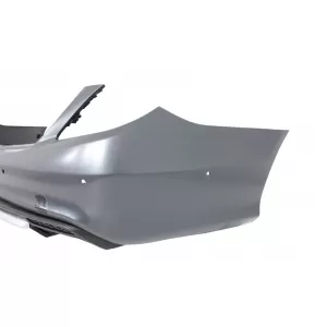Bara Spate compatibil cu Mercedes W222 S-Class (2013-up) S63 Design cu Ornamente Sistem Evacuare Negre-image-6039918