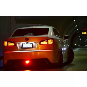 Hátsó lámpa Full LED LEXUS IS XE20 (2006-2012) fénycső Facelift New XE30 piros-átlátszó-image-6025886