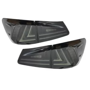 Full LED hátsó lámpa LEXUS IS XE20 (2006-2012) fénycsöves Facelift New XE30 sötétített-image-6025887