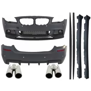 image-15-Body Kit BMW F10 5 (2011-től) modellekhez, M-performance Dizájn, ACS-Dizájn kipufogóvégekkel