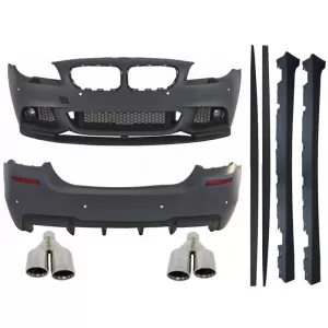 image-16-Komplett Body Kit BMW F10 5 (2011-től) modellekhez, M-Performance dizájn, M-Power kipufogóvégekkel
