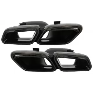 Body Kit für Mercedes W222 S-Klasse 13-17 Stoßstange Auspuffspitzen S63 Design--image-6024641