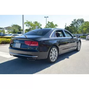 Hátsó lökhárító diffúzor kipufogóvégekkel Audi A8 D4 (2010-2017) W12 Design-image-6054319