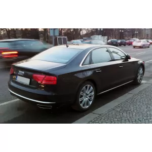 Hátsó lökhárító diffúzor kipufogóvégekkel Audi A8 D4 (2010-2017) W12 Design-image-6054320