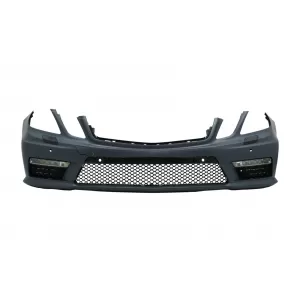 Pachet Exterior Complet cu Ornamente Evacuare Negre compatibil cu Mercedes E-Class W212 (2009-2013) E63 Design-image-6024759