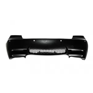 Heckstoßstange für BMW 3 E92 E93 06-10 M3 Look Schwarz Quad Auspuff-image-6025344