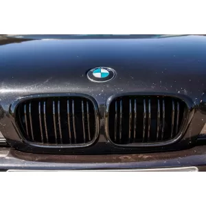 Pare-chocs pour BMW Série 5 E39 95-03 Grilles Double Bande Noir Look M5-image-6025520