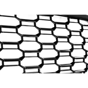Badgeless Front Grille suitable for Audi A3 8V Facelift (2017-2018) RS3 Design Piano Black