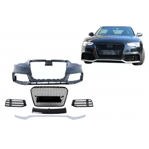 image-11-Front Bumper suitable for Audi A5 8T Facelift (2012-2016) RS5 Design