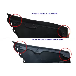 Frontstoßstange für Audi A3 8V 12-15 Kühlergrill Fließheck Sportback RS3 Look-image-6028419