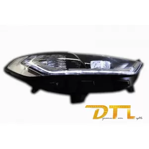 LED DRL Фарове Ксенон Look подходящи за Ford Mondeo MK5 (2013-2016) Преливащи Динамичен последователни Въртящи се светлини Хром-image-6053124