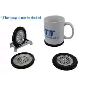 Set Suport Pahare In forma de Roata de Masina cu Janta-image-6033564