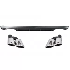 image-54-Hátsó lökhárító diffúzor kipufogóvégekkel AUDI A3 8V Hatchback Sportback (2012-2015) S3 Quad Dizájn