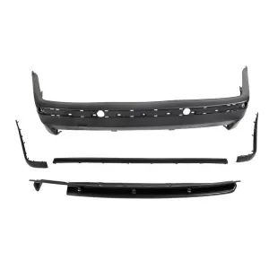 Rear Bumper with Side Skirts Trunk Spoiler Top Wing LTW Design suitable for BMW E36 3 Series (1992-1998) M3 Design